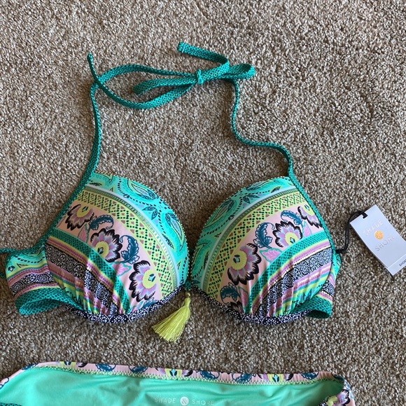 NWT Womens 34D and XL Bikini / Bathing Suit - Shade & Shore - Picture 5 of 8